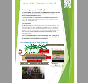 Our first construction manual on a nature based sanitation solution is out!